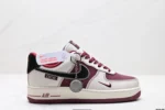 Nike Air Force 1 X Dior Maroonad [1:1]