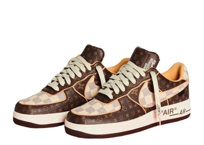 Louis Vuitton x Nike Air Force 1 Low ''Damier'' [1:1] - Image 2