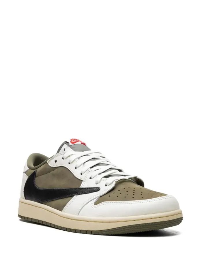 Jordan x Travis Scott Air Jordan 1 Low OG "Medium Olive" [1:1] - Image 7