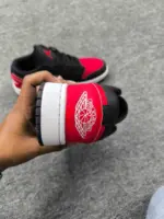 Nike Air Jordan 1 Low "Bred Toe" [OEM] - Image 2