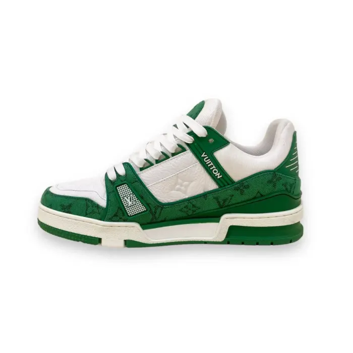 Louis Vuitton Sneaker Green [1:1] - Image 4