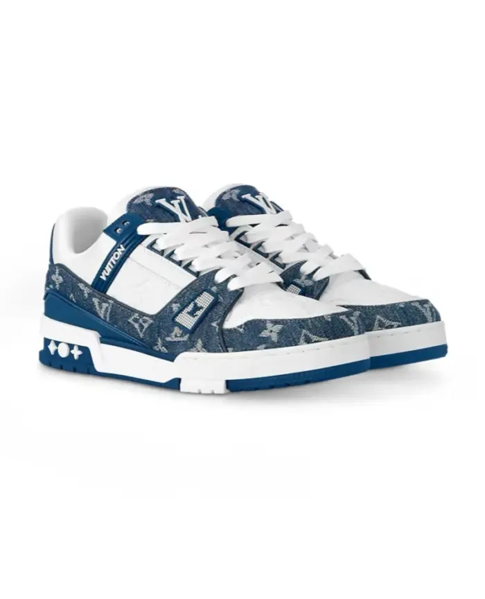Louis Vuitton Sneaker Blue [1:1] - Image 4