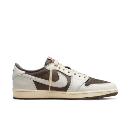 Air Jordan 1 Low x Travis Scott "Sail and Ridgerock"