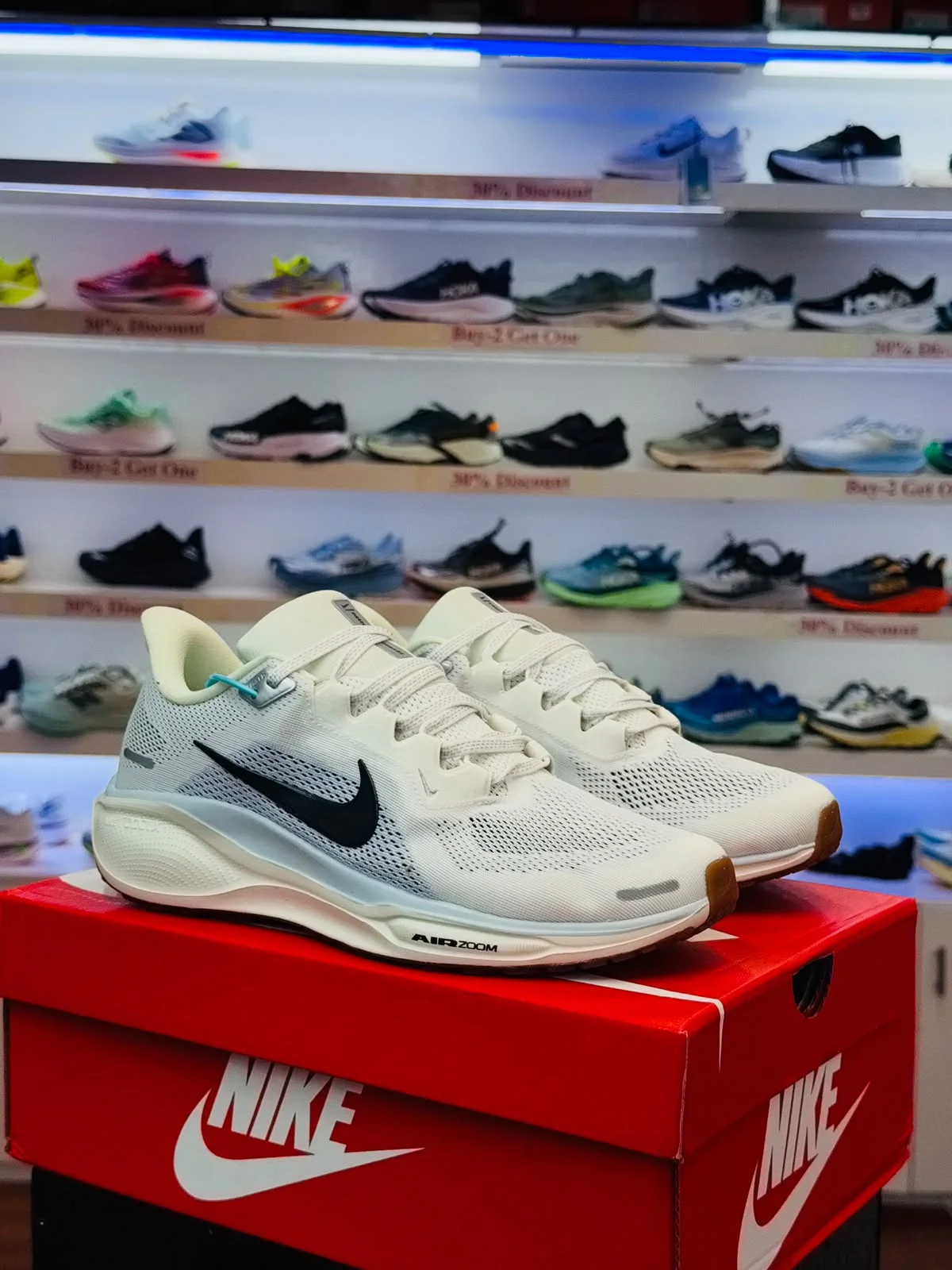 image - 2026-10-22T184701.555 Nike Air Zoom Pegasus 41 "Sail Blue Tint Wolf Gray Anthracite" - Image 1